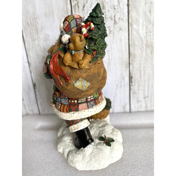 Patchwork Classic Santa 1999 Artwork of Susan Winget Limited edition - Picture 3 of 9